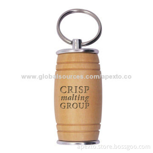 Beer Barrels Wooden 4/8GB USB Flash Drive with Moisture Resistance, Using for Promotional Gifts